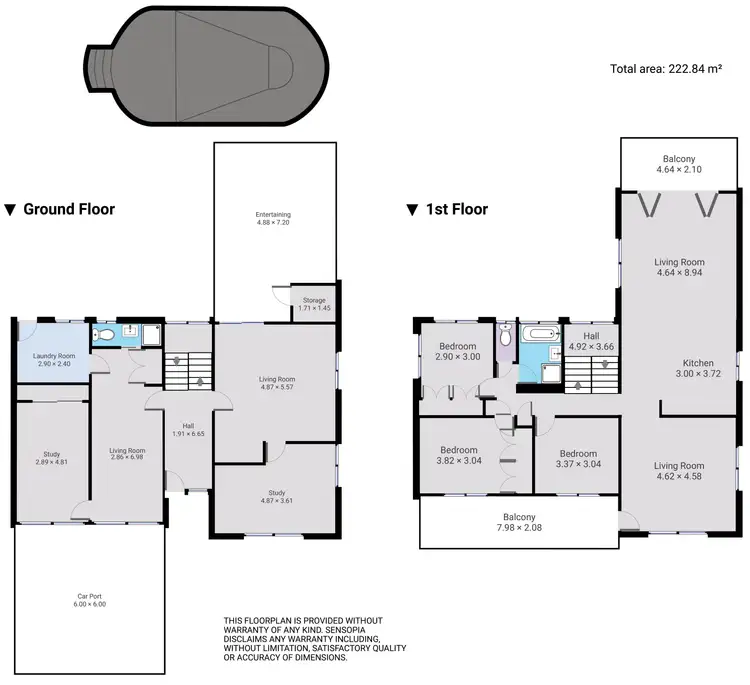Floorplan of Homely house listing, 9 Ebrill St, Jamboree Heights QLD 4074