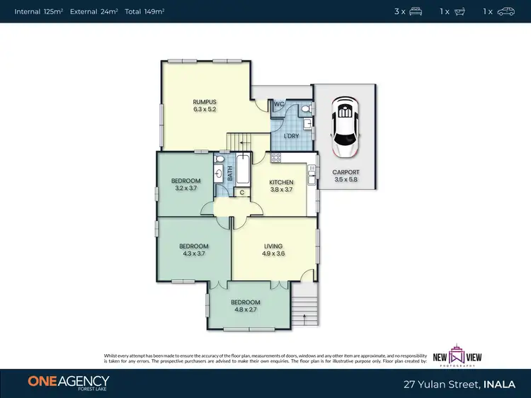 Floorplan of Homely house listing, 27 Yulan St, Inala QLD 4077
