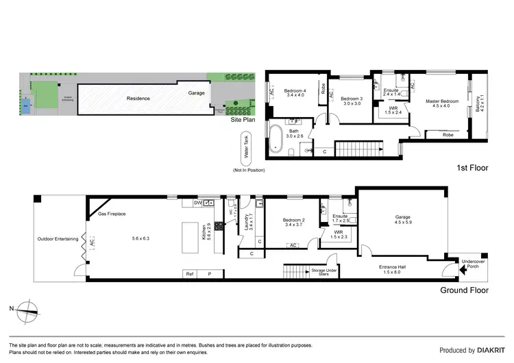 Floorplan of Homely house listing, 44 Robson Avenue, Avondale Heights VIC 3034