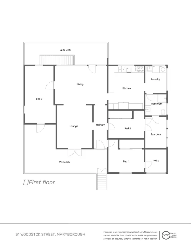 Floorplan of Homely house listing, 31 Woodstock St, Maryborough QLD 4650