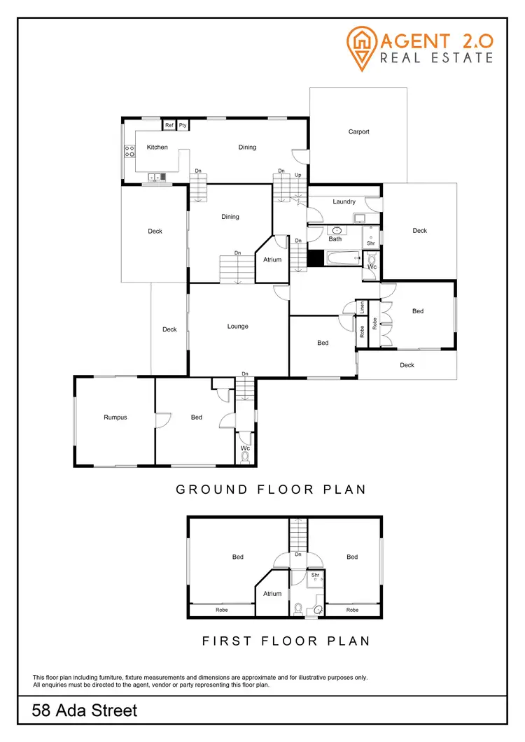 Floorplan of Homely house listing, 58 Ada St, Goulburn NSW 2580