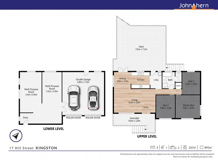 Floorplan of Homely house listing, 17 Hill St, Kingston QLD 4114