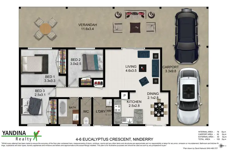 Floorplan of Homely house listing, 4-6 Eucalyptus Cres, Ninderry QLD 4561