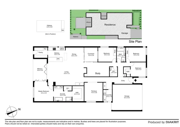 Floorplan of Homely house listing, 57 Skewes Street, Avondale Heights VIC 3034