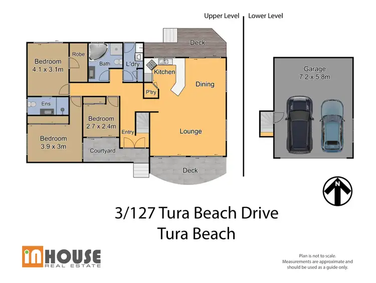 Floorplan of Homely townhouse listing, Unit 3/127 Tura Beach Dr, Tura Beach NSW 2548