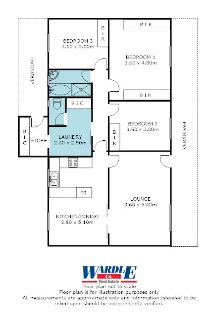 Floorplan of Homely house listing, 1 Bourton St, Jamestown SA 5491