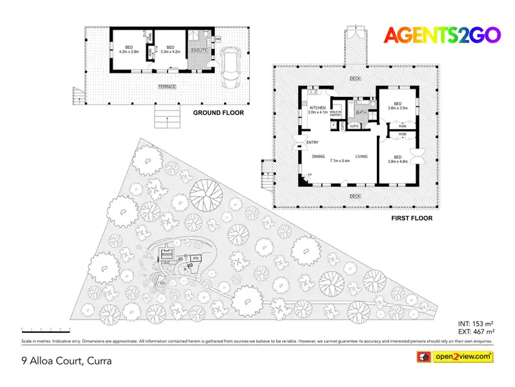Floorplan of Homely house listing, 9 Alloa Ct, Curra QLD 4570