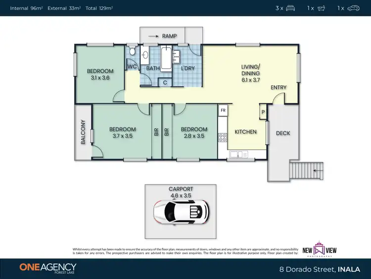 Floorplan of Homely house listing, 8 Dorado St, Inala QLD 4077