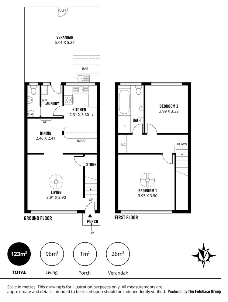 Floorplan of Homely unit listing, Unit 4/47 Victoria St, Forestville SA 5035