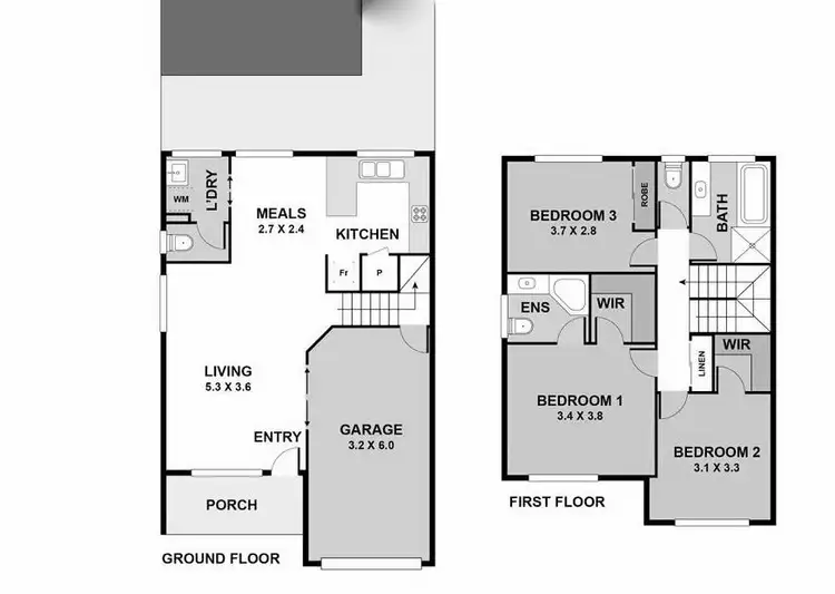 Floorplan of Homely townhouse listing, 30/439 Elizabeth Avenue, Kippa-ring QLD 4021