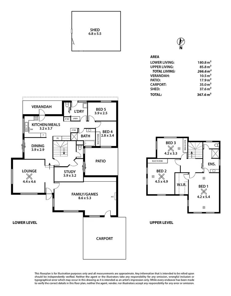 Floorplan of Homely house listing, 17 Johns Lane, Hahndorf SA 5245