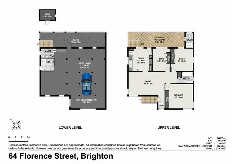 Floorplan of Homely house listing, 64 Florence St, Brighton QLD 4017