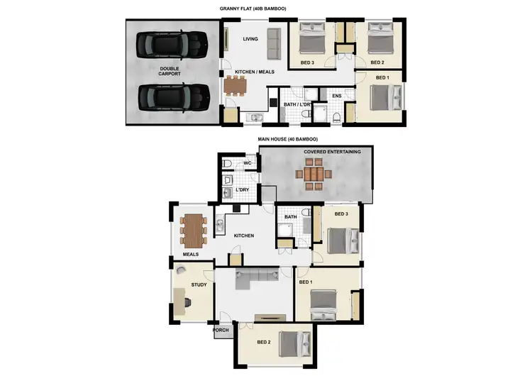 Floorplan of Homely house listing, 40 Bamboo St, Inala QLD 4077