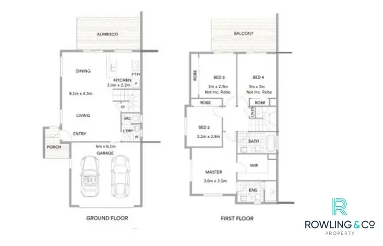 Floorplan of Homely townhouse listing, Townhouse 48/2 Photinia Cres, Mountain Creek QLD 4557