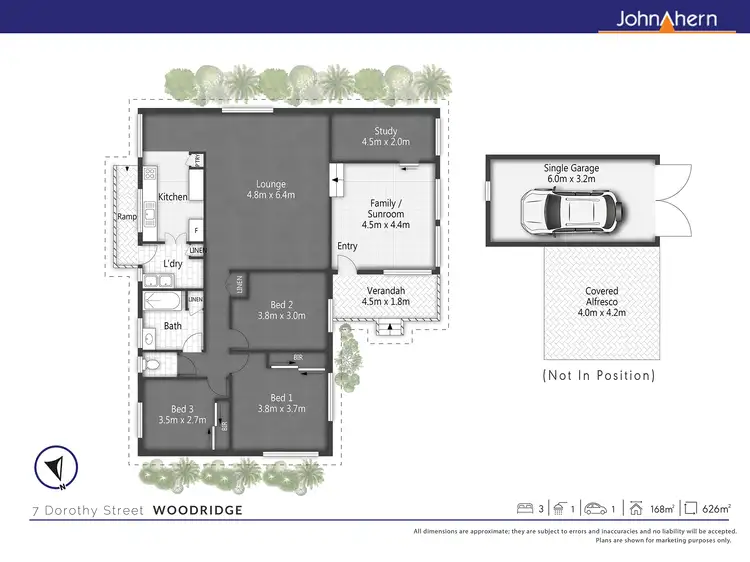 Floorplan of Homely house listing, 7 Dorothy St, Woodridge QLD 4114