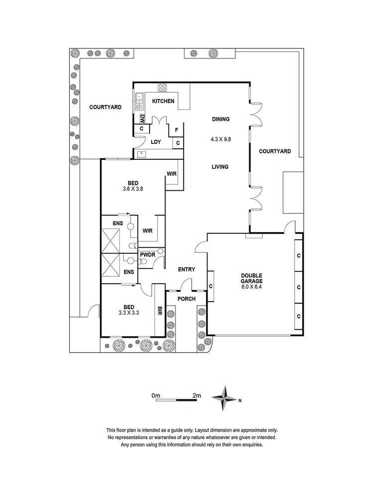 Floorplan of Homely unit listing, 7, 392-394 Bay St, Brighton VIC 3186