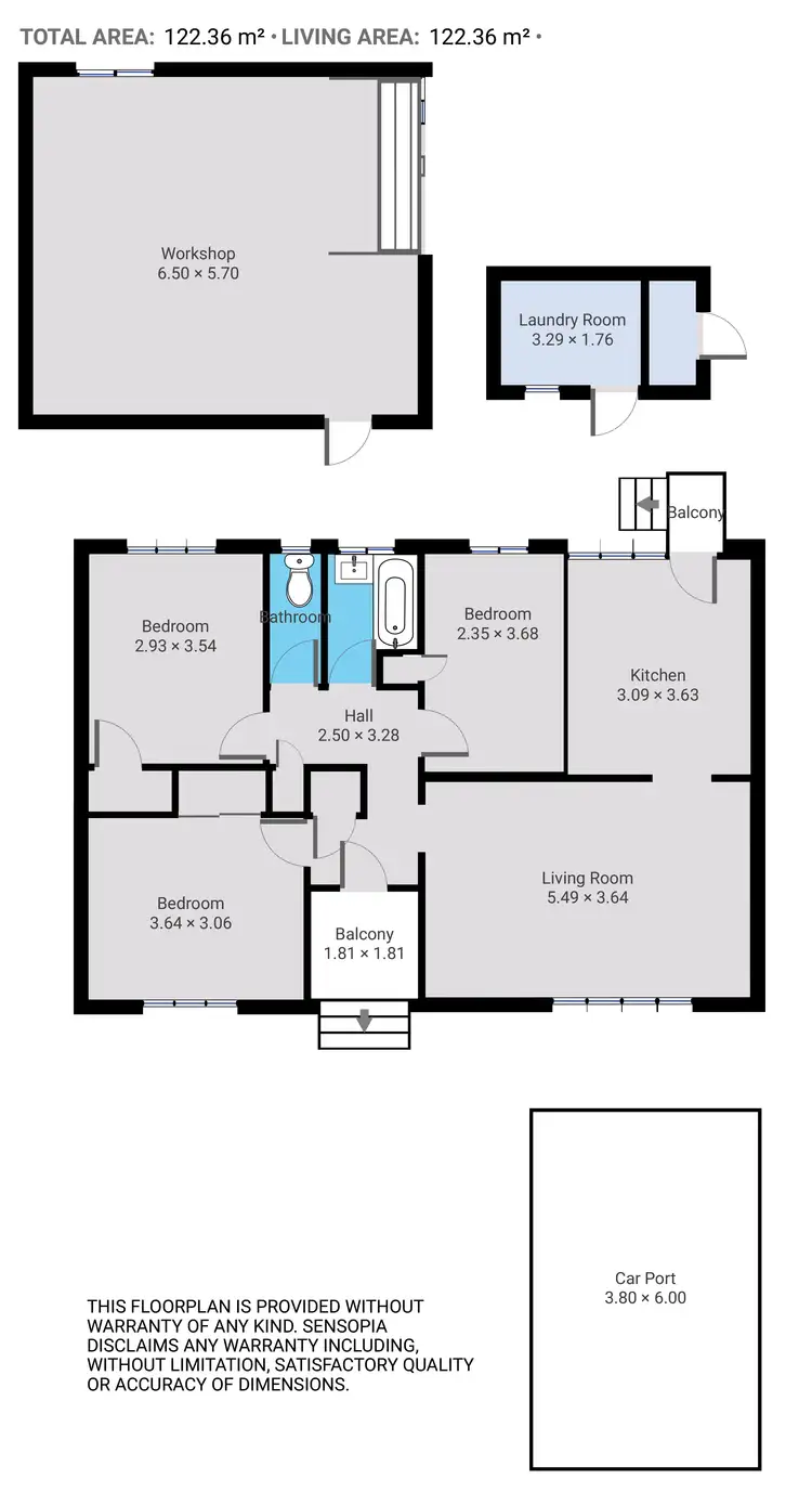 Floorplan of Homely house listing, 17 Markham St, Darra QLD 4076