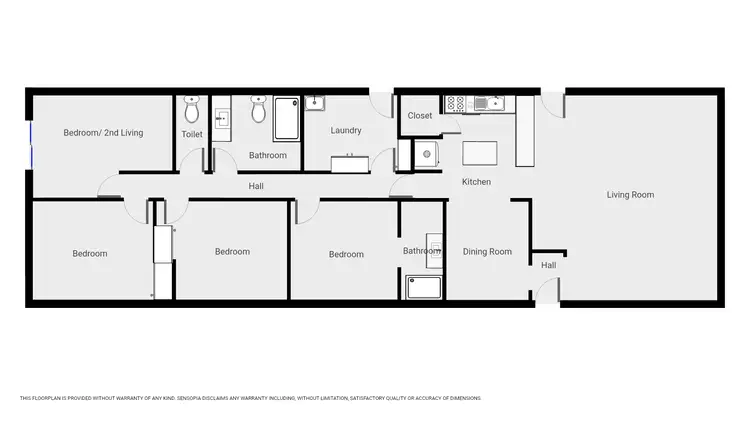 Floorplan of Homely house listing, 31 Mclellan St, Stawell VIC 3380