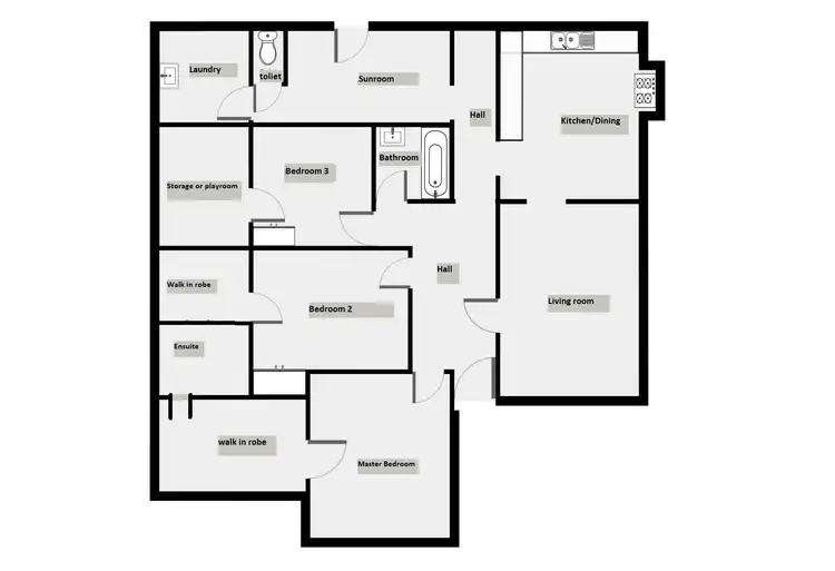 Floorplan of Homely house listing, 25 Third St, Merbein VIC 3505