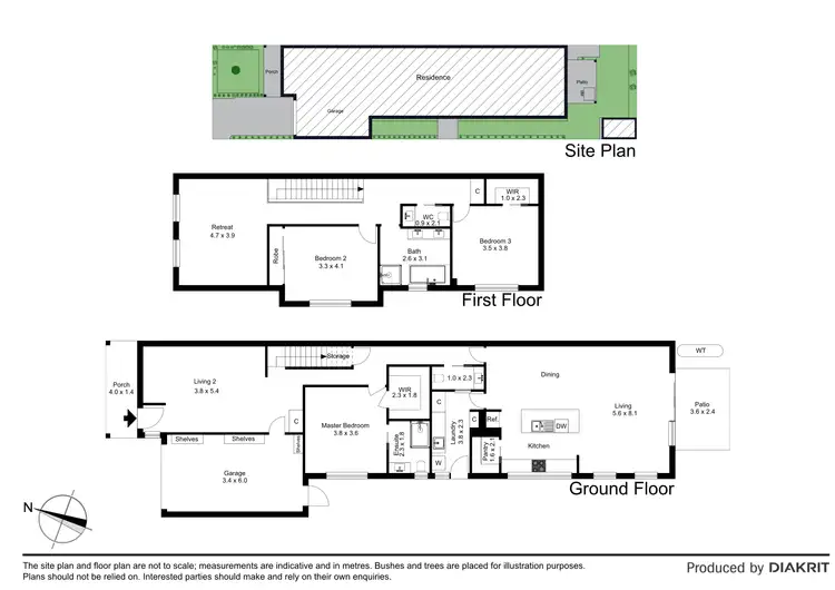 Floorplan of Homely house listing, 25A Rogerson Street, Avondale Heights VIC 3034
