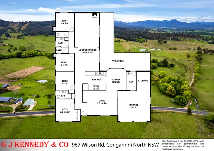 Floorplan of Homely house listing, 967 Wilson Rd, Congarinni North NSW 2447