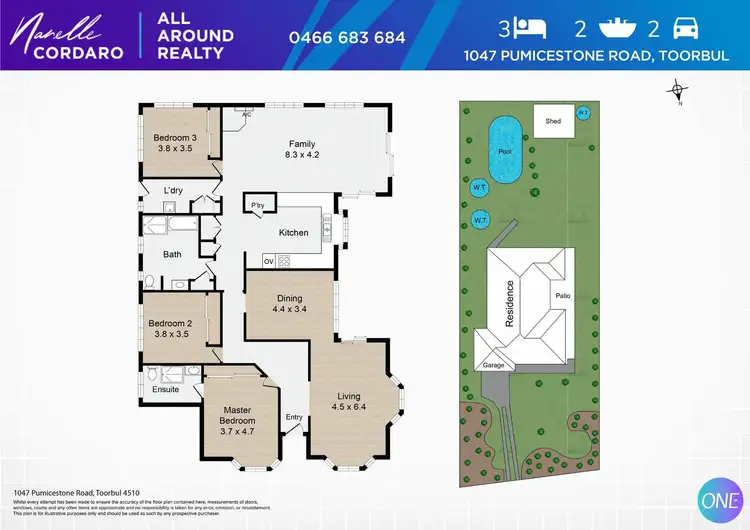 Floorplan of Homely house listing, 1047 Pumicestone Rd, Toorbul QLD 4510