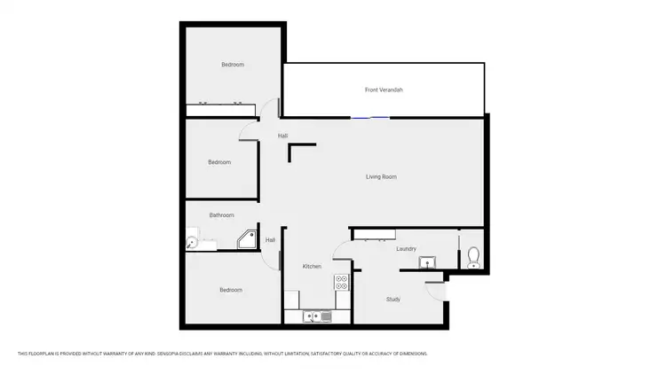 Floorplan of Homely house listing, 3 Rosemary St, Stawell VIC 3380