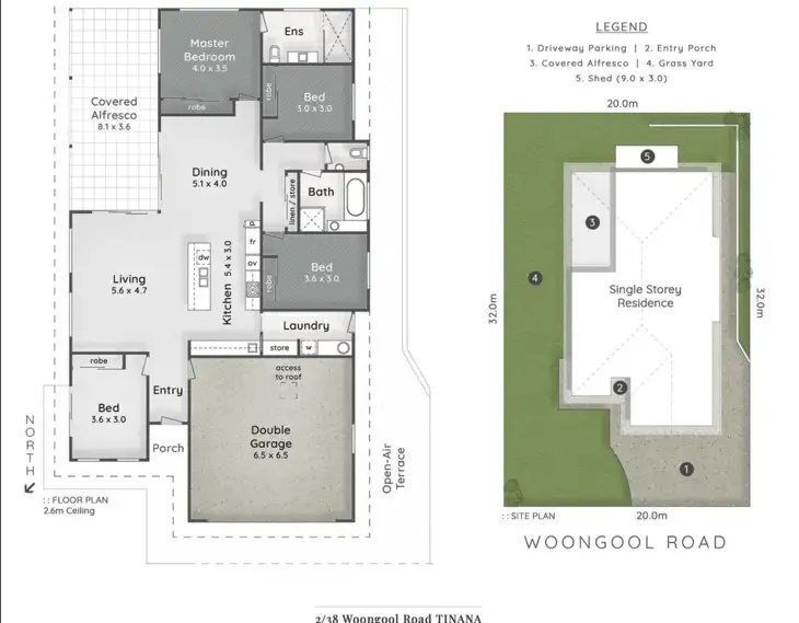 Floorplan of Homely house listing, 2/38 Woongool Rd, Tinana QLD 4650
