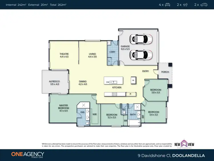 Floorplan of Homely house listing, 9 Davidshone Cl, Doolandella QLD 4077