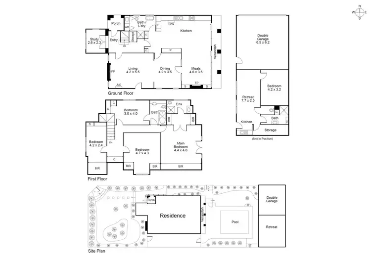 Floorplan of Homely house listing, 1 Maher St, Brighton VIC 3186