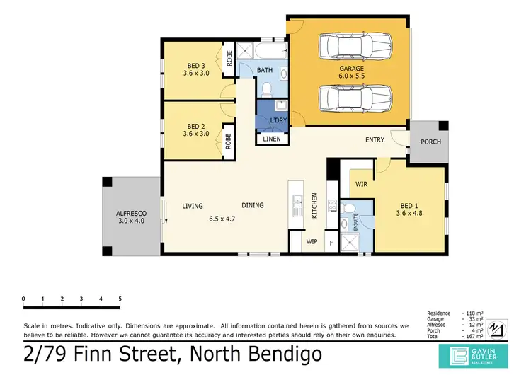 Floorplan of Homely house listing, 79 Finn St, North Bendigo VIC 3550