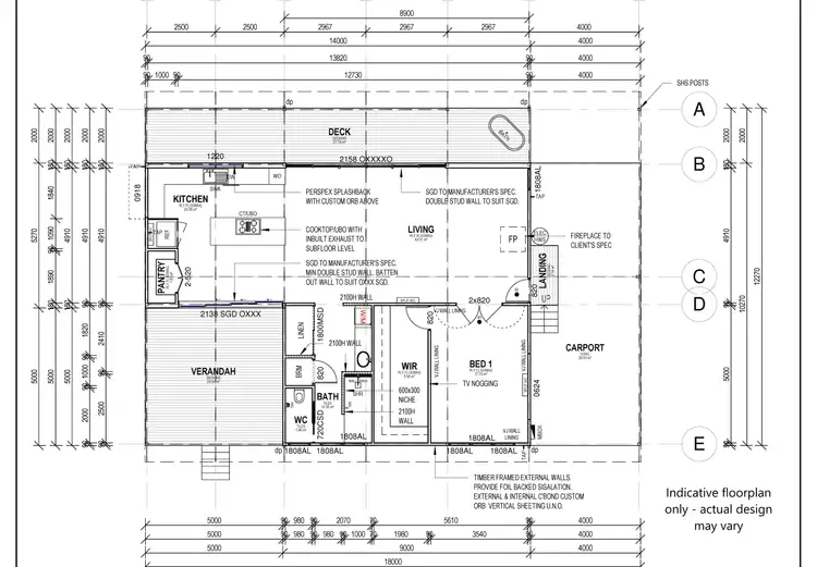 Floorplan of Homely house listing, 36 Yates St, Nelly Bay QLD 4819