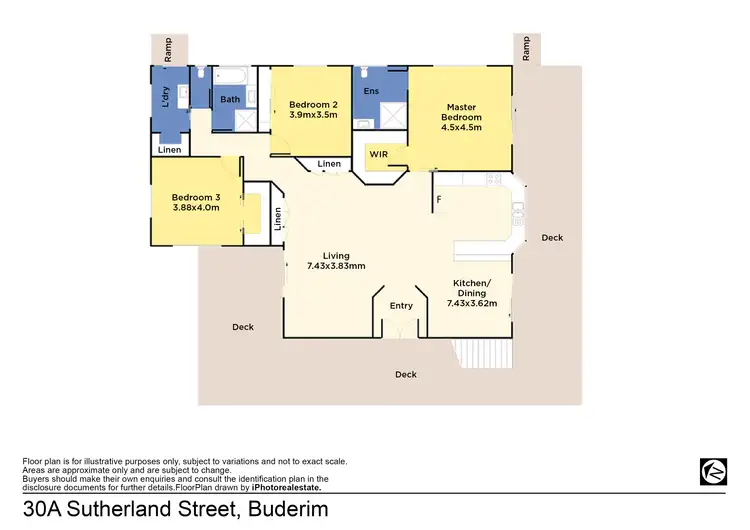 Floorplan of Homely house listing, 30A Sutherland St, Buderim QLD 4556