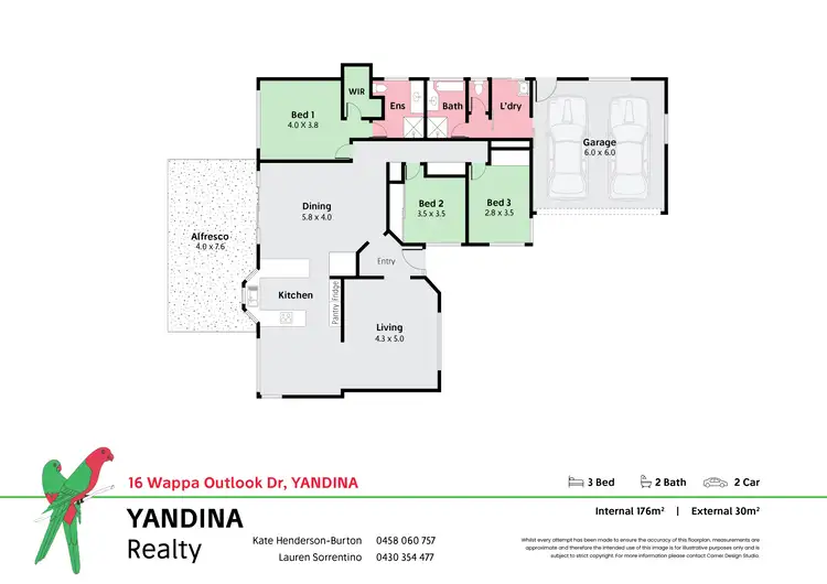 Floorplan of Homely house listing, 16 Wappa Outlook Dr, Yandina QLD 4561