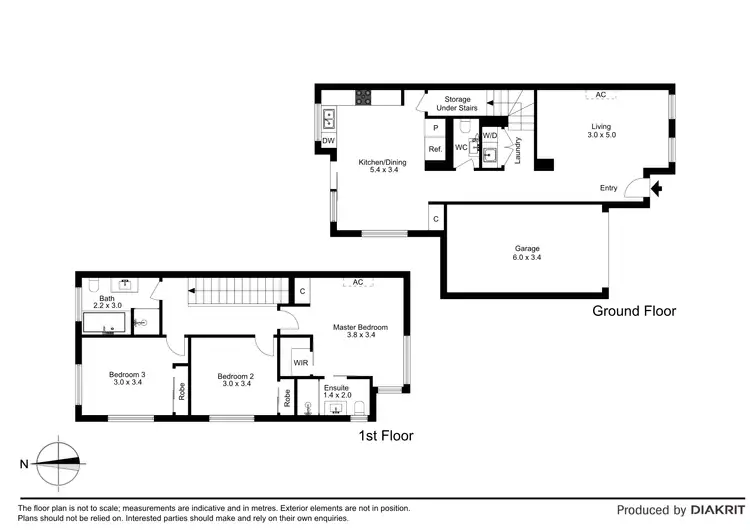 Floorplan of Homely house listing, 20A Riviera Road, Avondale Heights VIC 3034