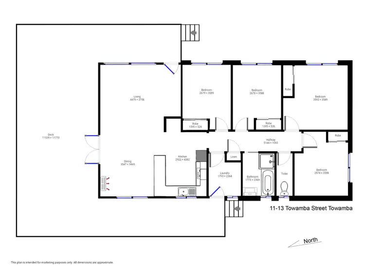 Floorplan of Homely house listing, Proposed Lot 102/11-13 Towamba Street, Towamba NSW 2550