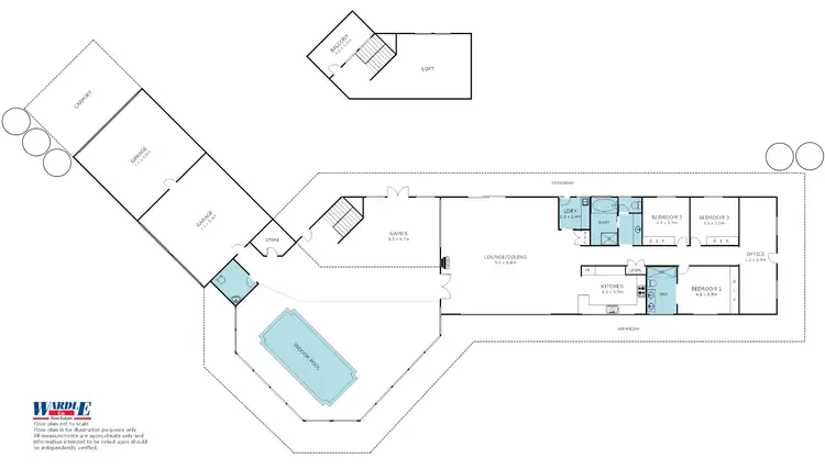 Floorplan of Homely house listing, 34 Finlay Heights Rd, Quorn SA 5433