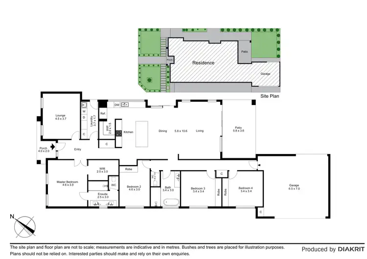 Floorplan of Homely house listing, 67 North Road, Avondale Heights VIC 3034