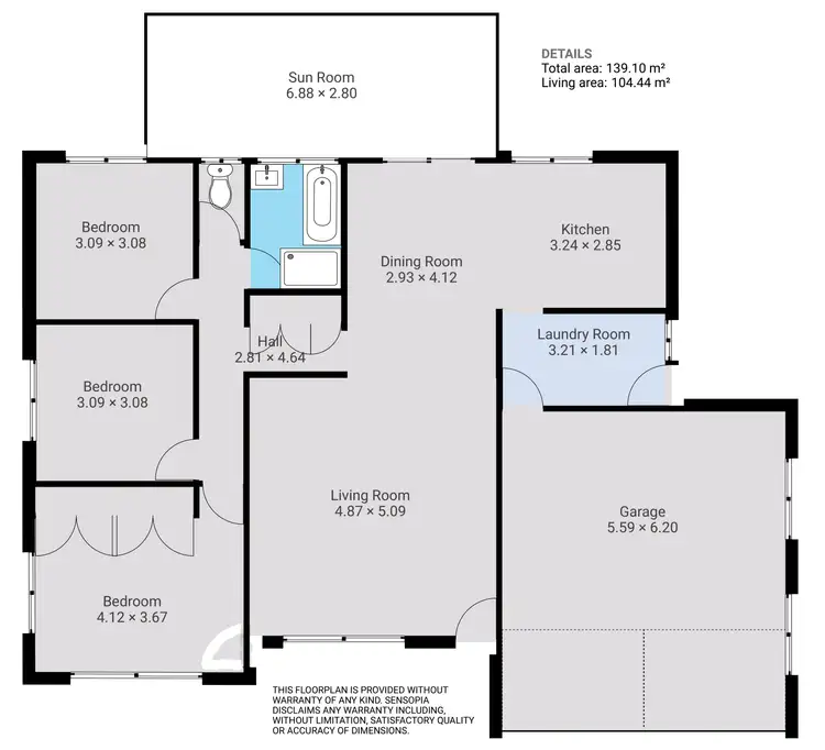 Floorplan of Homely house listing, 11 Poseidon Cres, Jamboree Heights QLD 4074