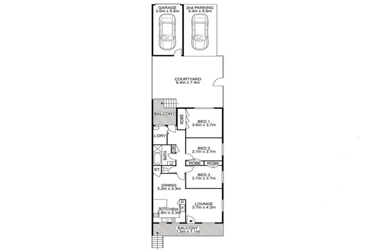 Floorplan of Homely villa listing, 4/141 Menangle St, Picton NSW 2571