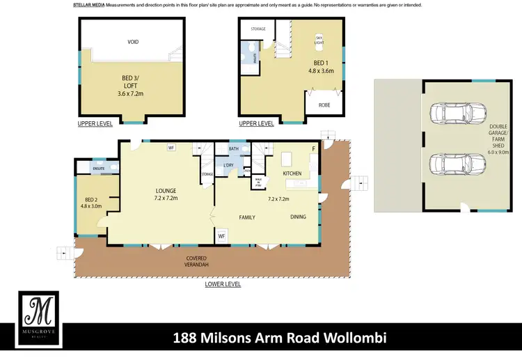 Floorplan of Homely rural property listing, 188 Milsons Arm Rd, Wollombi NSW 2325