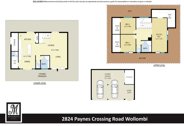 Floorplan of Homely rural property listing, 2824 Paynes Crossing Rd, Wollombi NSW 2325
