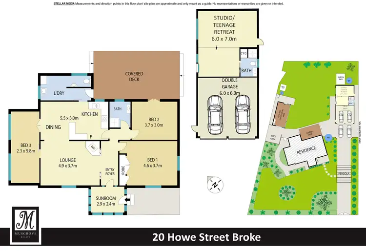 Floorplan of Homely house listing, 20 Howe Street, Broke NSW 2330