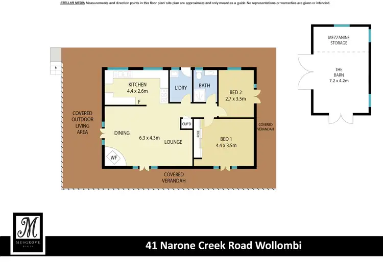 Floorplan of Homely rural property listing, 41 Narone Creek Rd, Wollombi NSW 2325