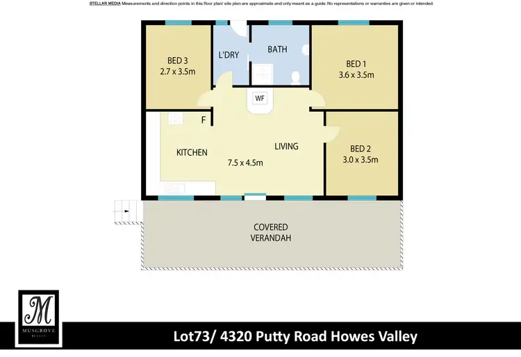 Floorplan of Homely rural property listing, Lot 73, 4320 Putty Road, Howes Valley NSW 2330