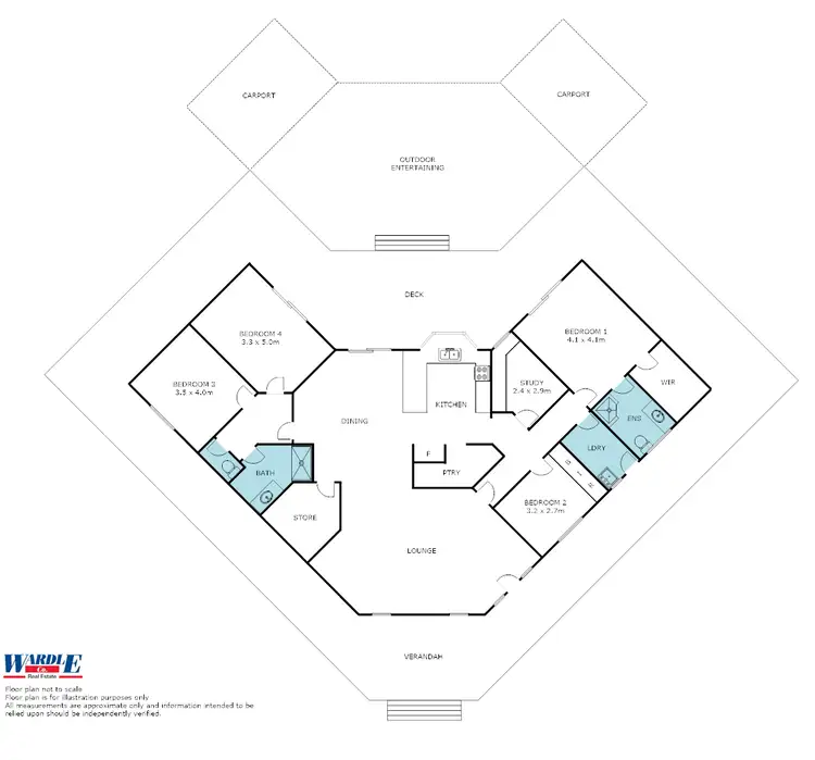 Floorplan of Homely house listing, 118 Talbots Rd, Crystal Brook SA 5523