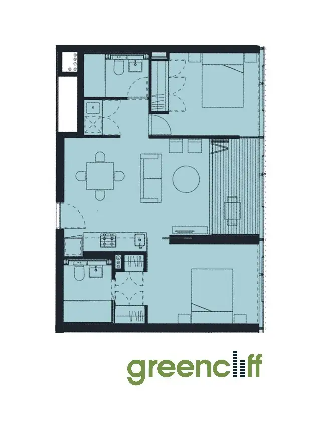 Floorplan of Homely apartment listing, 604/8 Park Lane, Chippendale NSW 2008