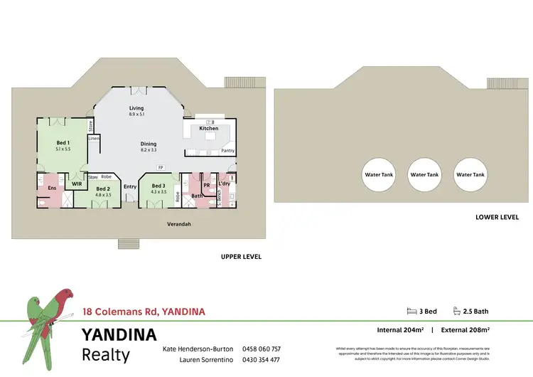 Floorplan of Homely house listing, 18 Colemans Rd, Yandina QLD 4561