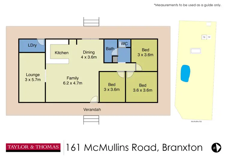 Floorplan of Homely house listing, 161 Mcmullins Rd, Branxton NSW 2335