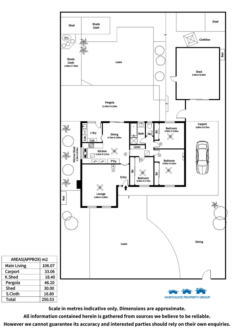 Floorplan of Homely house listing, 677 North East Rd, Gilles Plains SA 5086